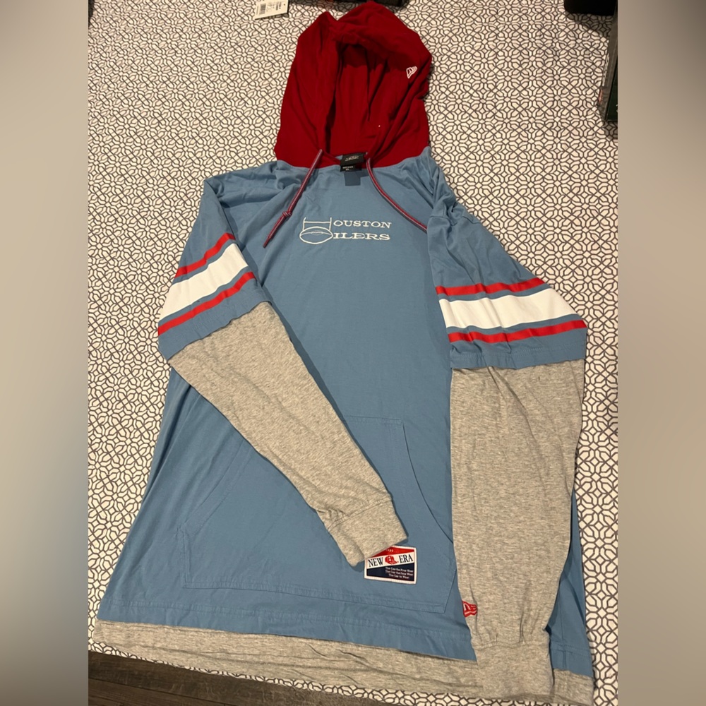 NFL Houston Oilers T-Shirt Hoodie